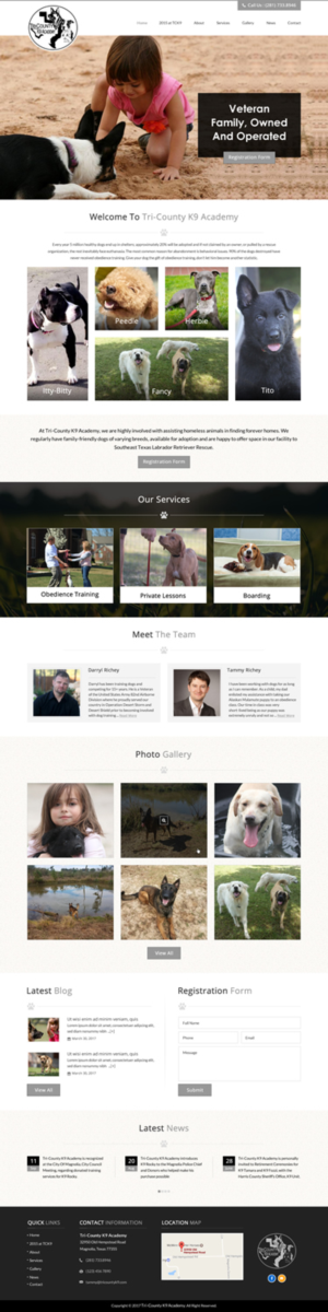 Web Design by jdv for Southeast Texas Labrador Retriever Rescue | Design: #14272884