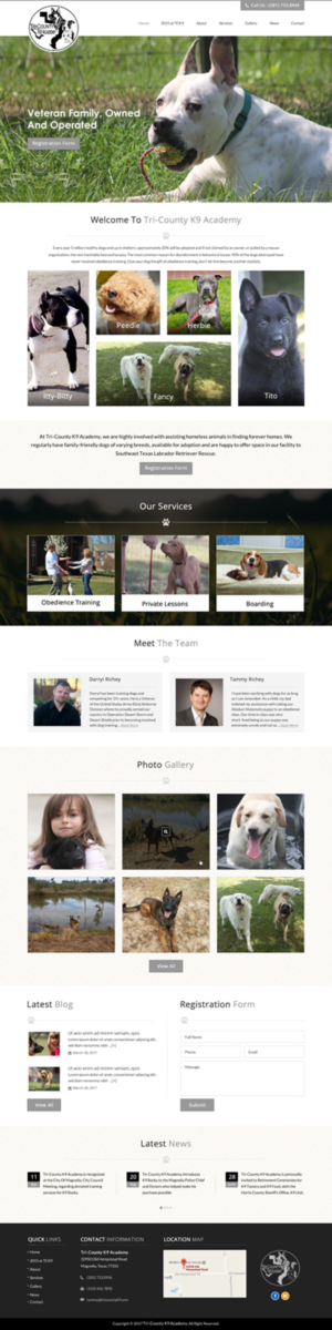 Web Design by jdv for Southeast Texas Labrador Retriever Rescue | Design: #14272885