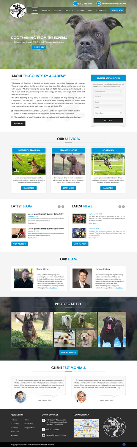 Web Design by jdv for Southeast Texas Labrador Retriever Rescue | Design #14273129