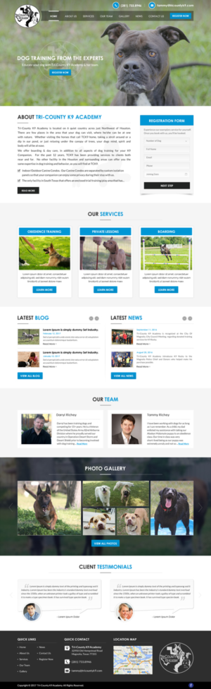 Web Design by jdv for Southeast Texas Labrador Retriever Rescue | Design: #14273129