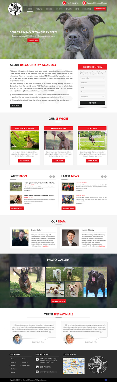 Web Design by jdv for Southeast Texas Labrador Retriever Rescue | Design #14273130