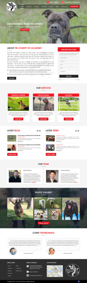 Web Design by jdv for Southeast Texas Labrador Retriever Rescue | Design: #14273130