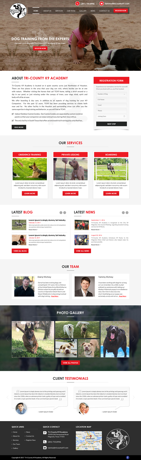 Web Design by jdv for Southeast Texas Labrador Retriever Rescue | Design #14273131