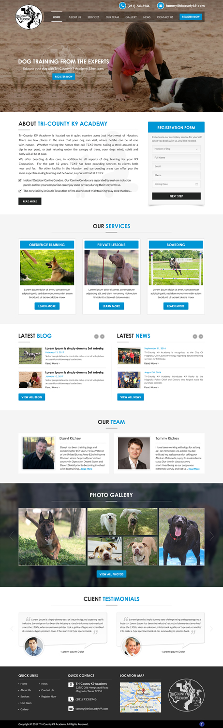 Web Design by jdv for Southeast Texas Labrador Retriever Rescue | Design #14273132