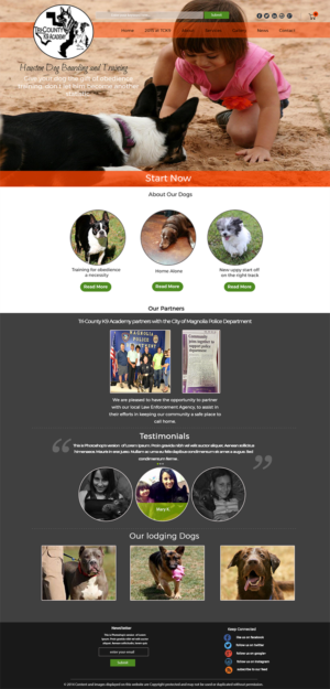 Web Design par sumayya1434 pour Southeast Texas Labrador Retriever Rescue | Design #14268199