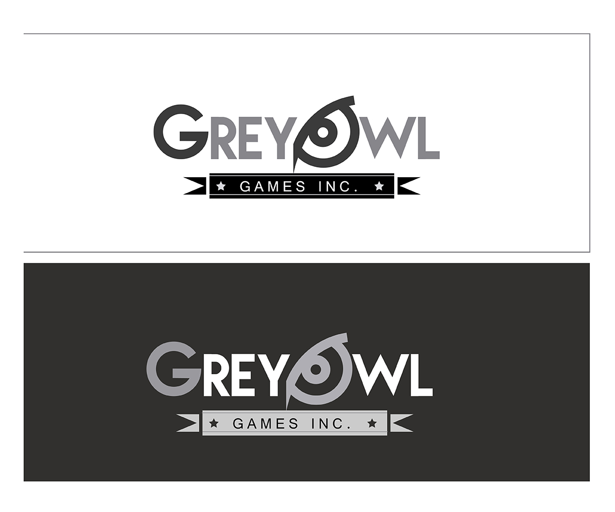 Logo-Design von diegomarinp für GreyOwl Games Inc. | Design #5286677