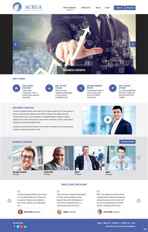 Web Design by pb for this project | Design: #5257291