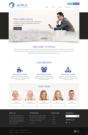 Web Design by pb for this project | Design: #5257294