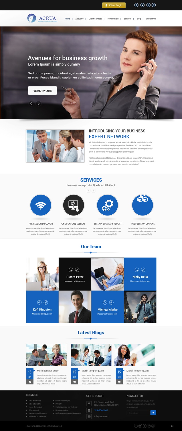 Web Design by pb for this project | Design #5257351