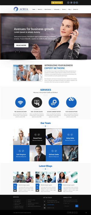 Web Design by pb for this project | Design: #5257351