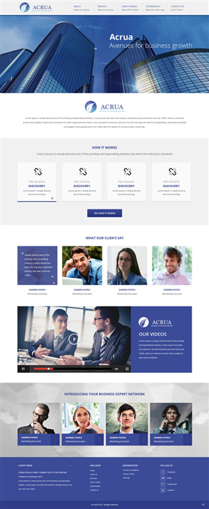 Web Design by pb for this project | Design: #5257360