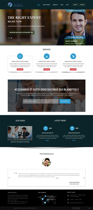 Web Design by pb for this project | Design: #5257369