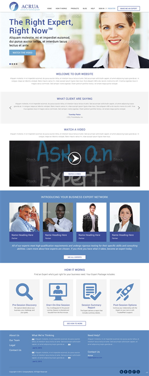 Web Design by pb for this project | Design: #5264566