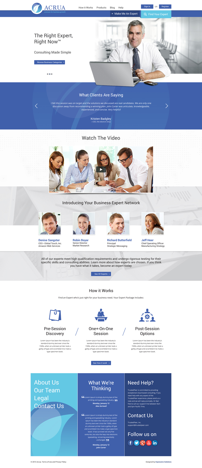 Web Design by Impressive Sol for this project | Design #5255313