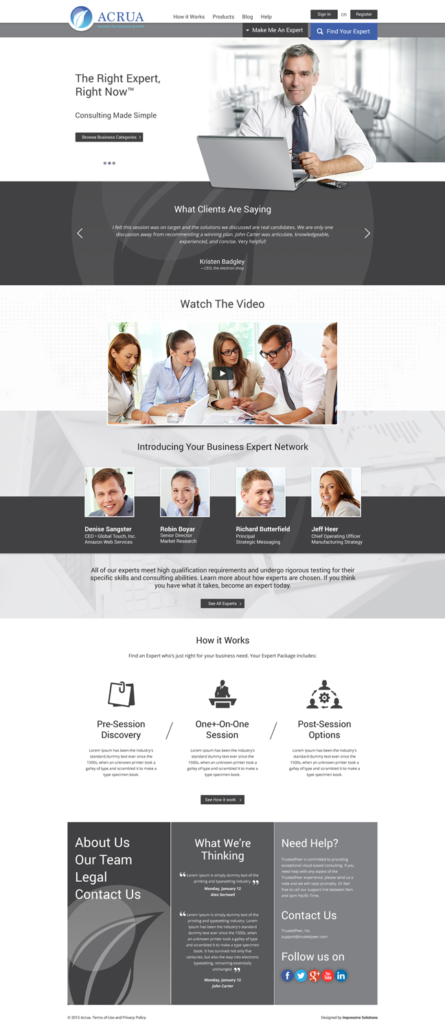 Web Design by Impressive Solutions for this project | Design #5255316