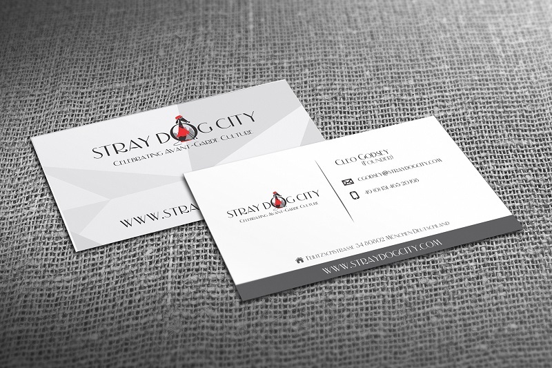 Business Card Design by Racer for Stray Dog City | Design #5299808