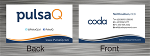 Business Card Design by Sbss for this project | Design: #1470230