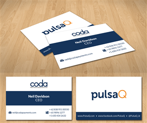Business Card Design by Radu Borzea for this project | Design: #1473493