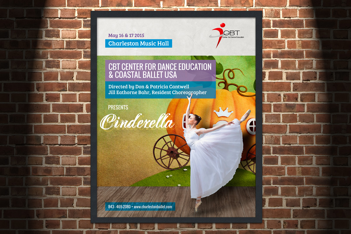 Poster Design by D-sign Media  for CBT Center for Dance Education | Design #5286520