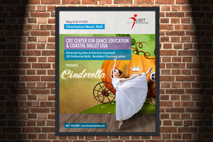 Poster Design by D-sign Media  for CBT Center for Dance Education | Design #5286520