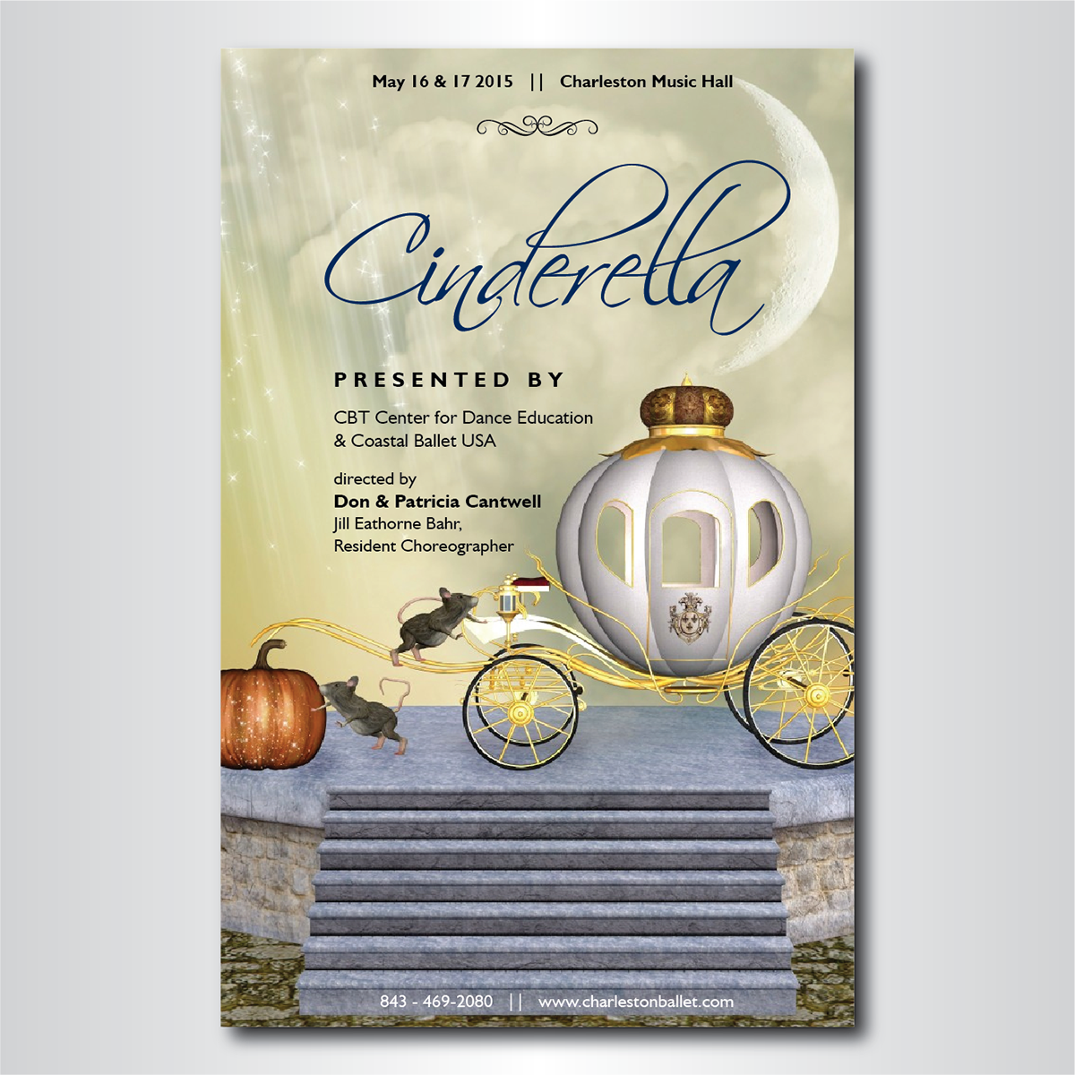 Poster Design by dotnot for CBT Center for Dance Education | Design #5275396