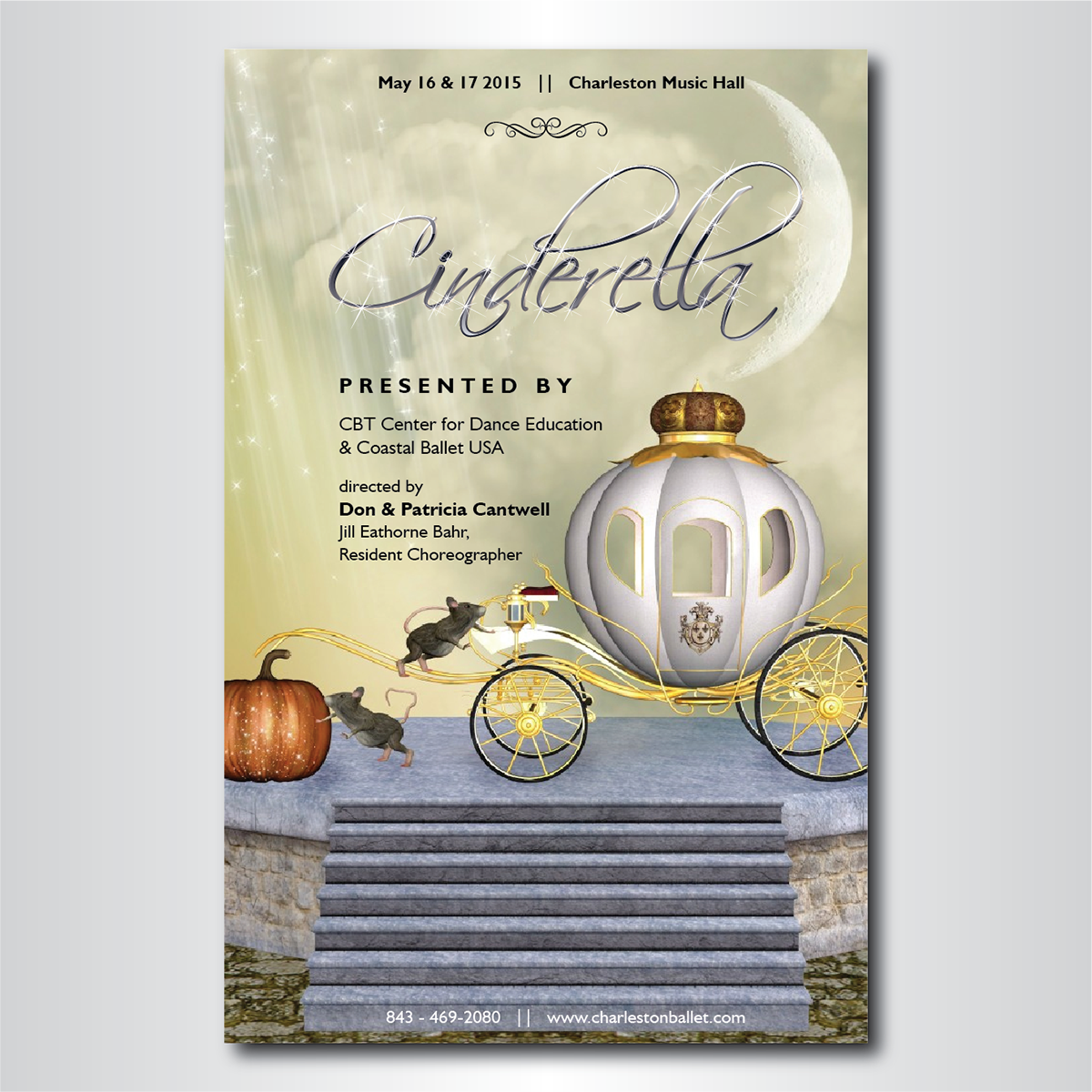 Poster Design by dotnot for CBT Center for Dance Education | Design #5275399