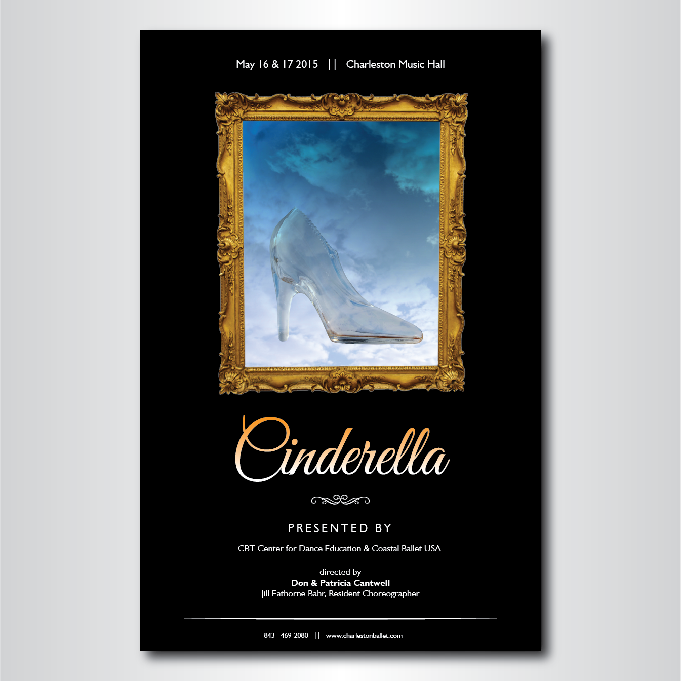 Poster Design by dotnot for CBT Center for Dance Education | Design #5276007