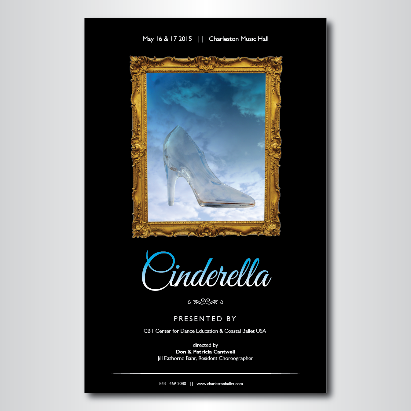 Poster Design by dotnot for CBT Center for Dance Education | Design #5276008