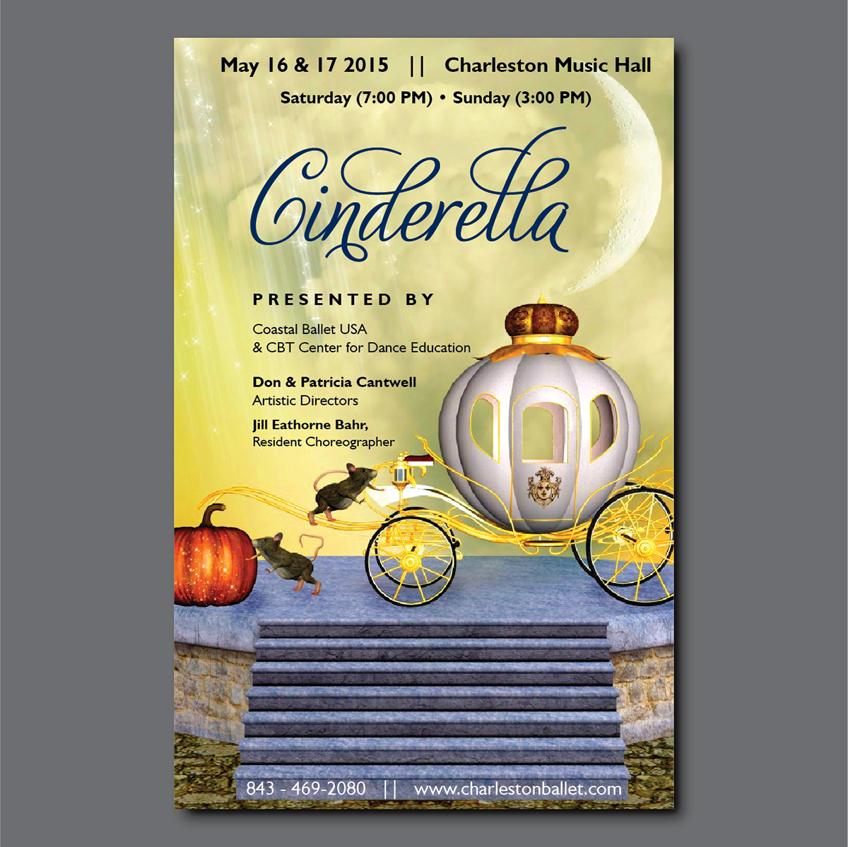 Poster Design by dotnot for CBT Center for Dance Education | Design #5296446