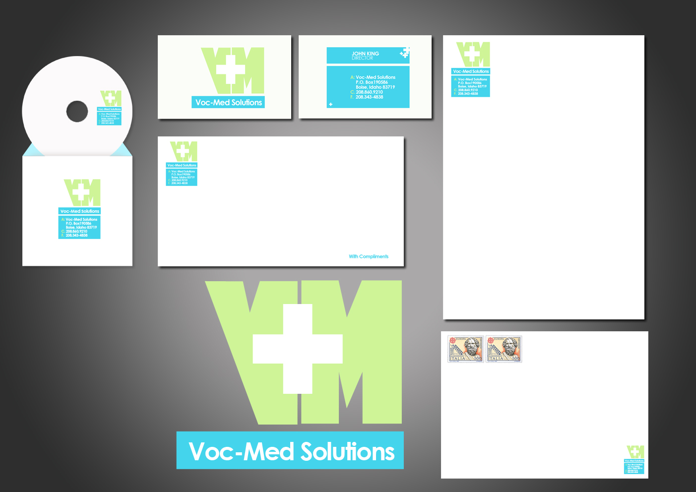 Stationery Design by Lukas Makau for this project | Design #272125