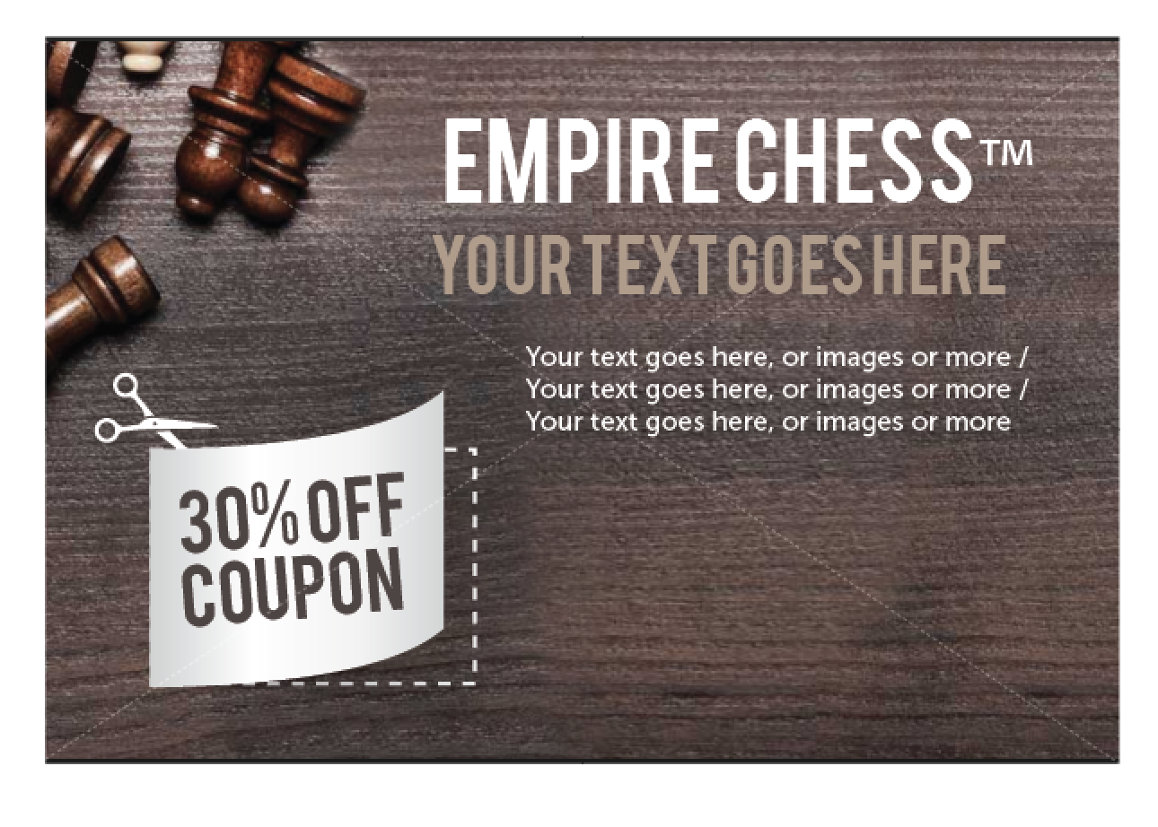 Diseño de Postal por DC Studio Design para OnlineChessLessons LLC | Diseño #5264538