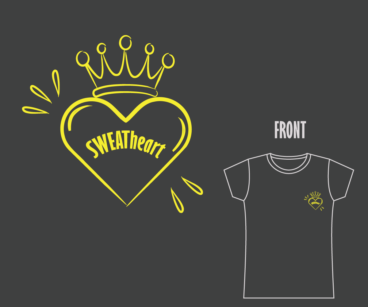 T-shirt Design by aison_m for Dance Sweat Smile | Design #5314423
