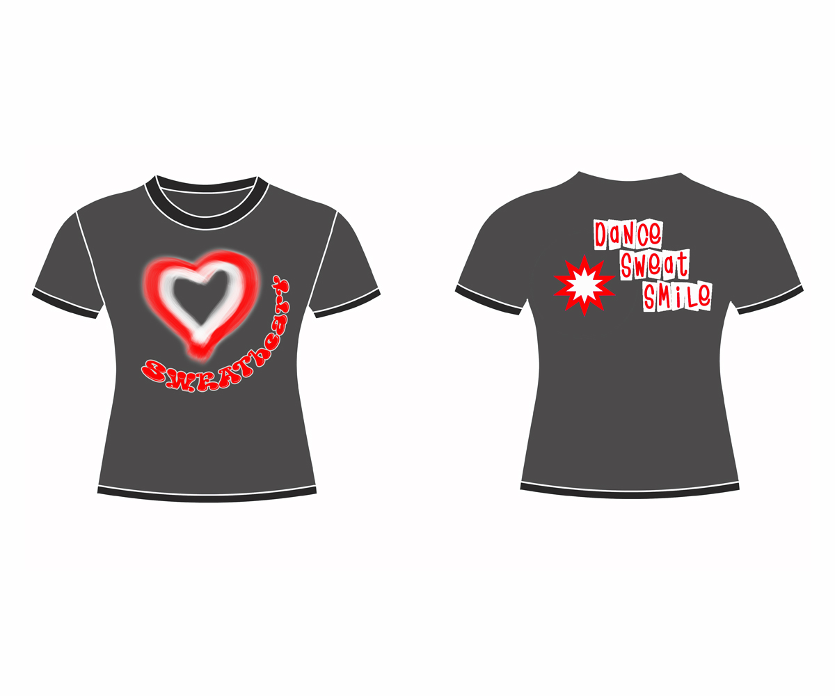 Design de T-shirt par RKDesign29 pour Dance Sweat Smile | Design #5295797