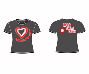 T-shirt Design by RKDesign29 for Dance Sweat Smile | Design: #5295797