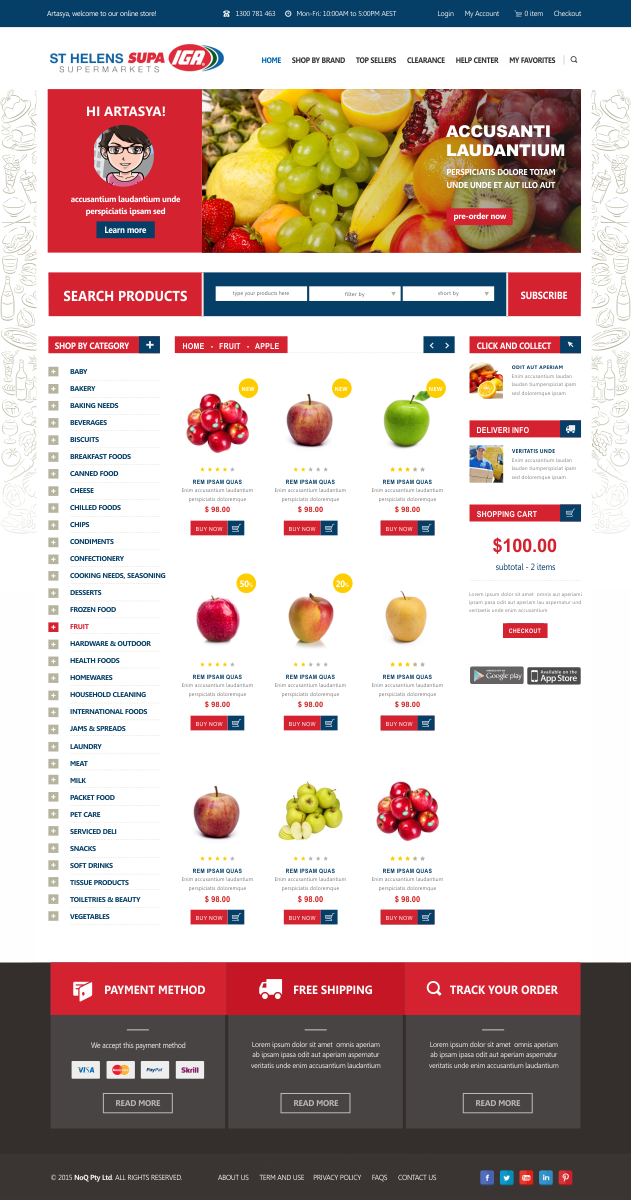 Web Design by Silverfox Studio for this project | Design #5266119