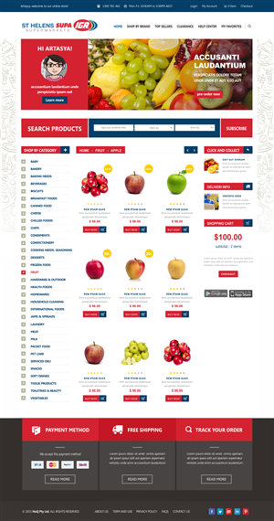 Web Design par Silverfox Studio pour ce projet | Design : #5266119