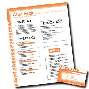 Resume Design by BMF Design