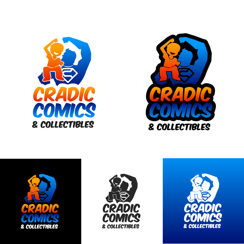 Logo Design by Wrique Design for Cradic Comics and Collectibles | Design #5303169