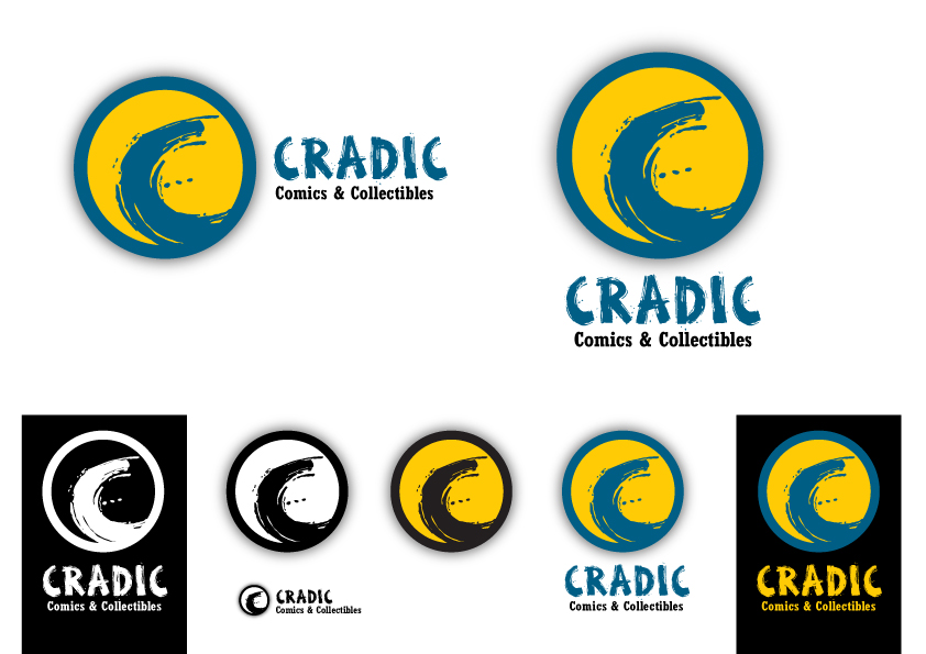 Logo Design by GzP67 for Cradic Comics and Collectibles | Design #5275947