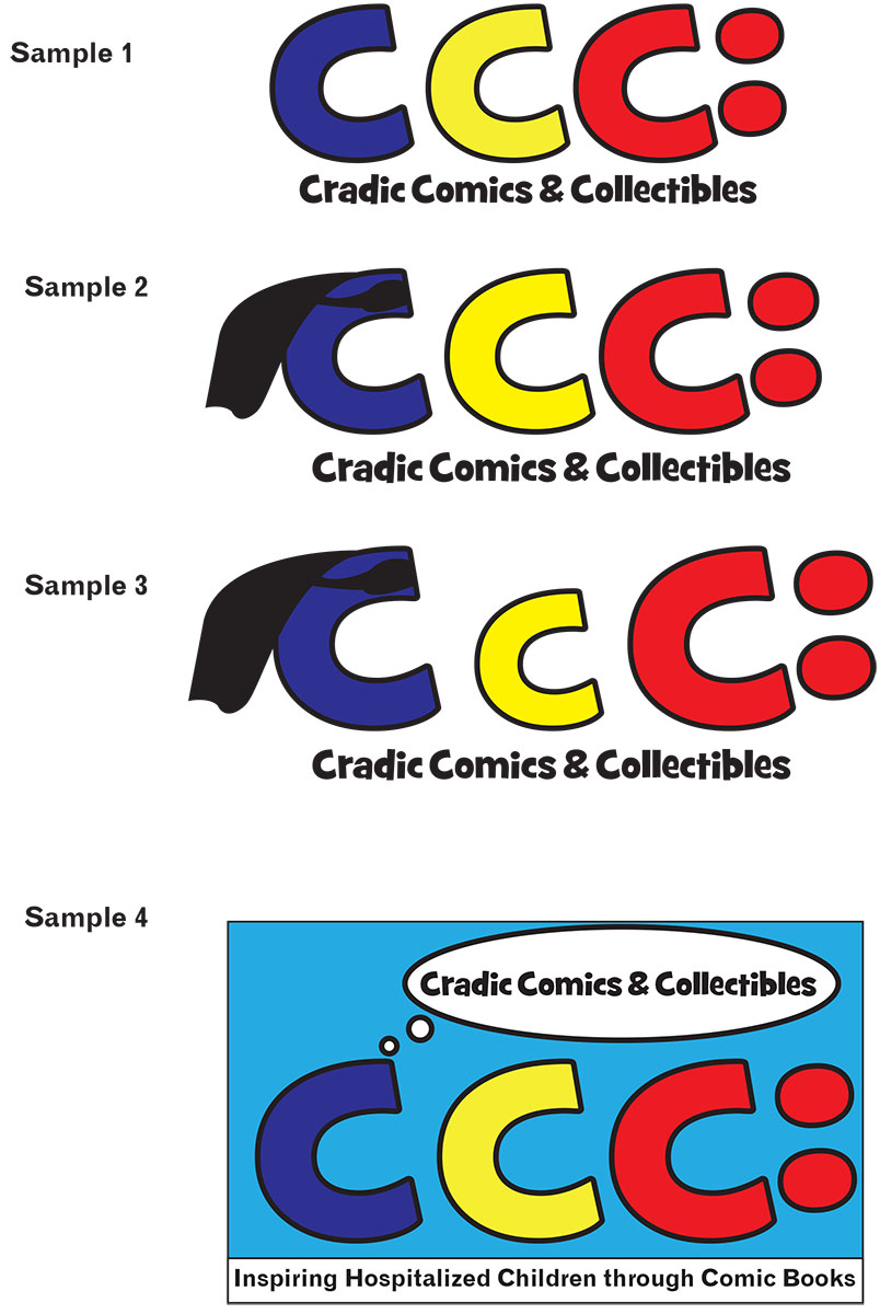 Logo Design by Ljones for Cradic Comics and Collectibles | Design #5284650