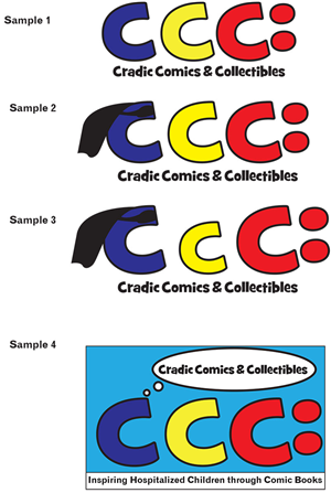 Logo Design by Ljones for Cradic Comics and Collectibles | Design: #5284650