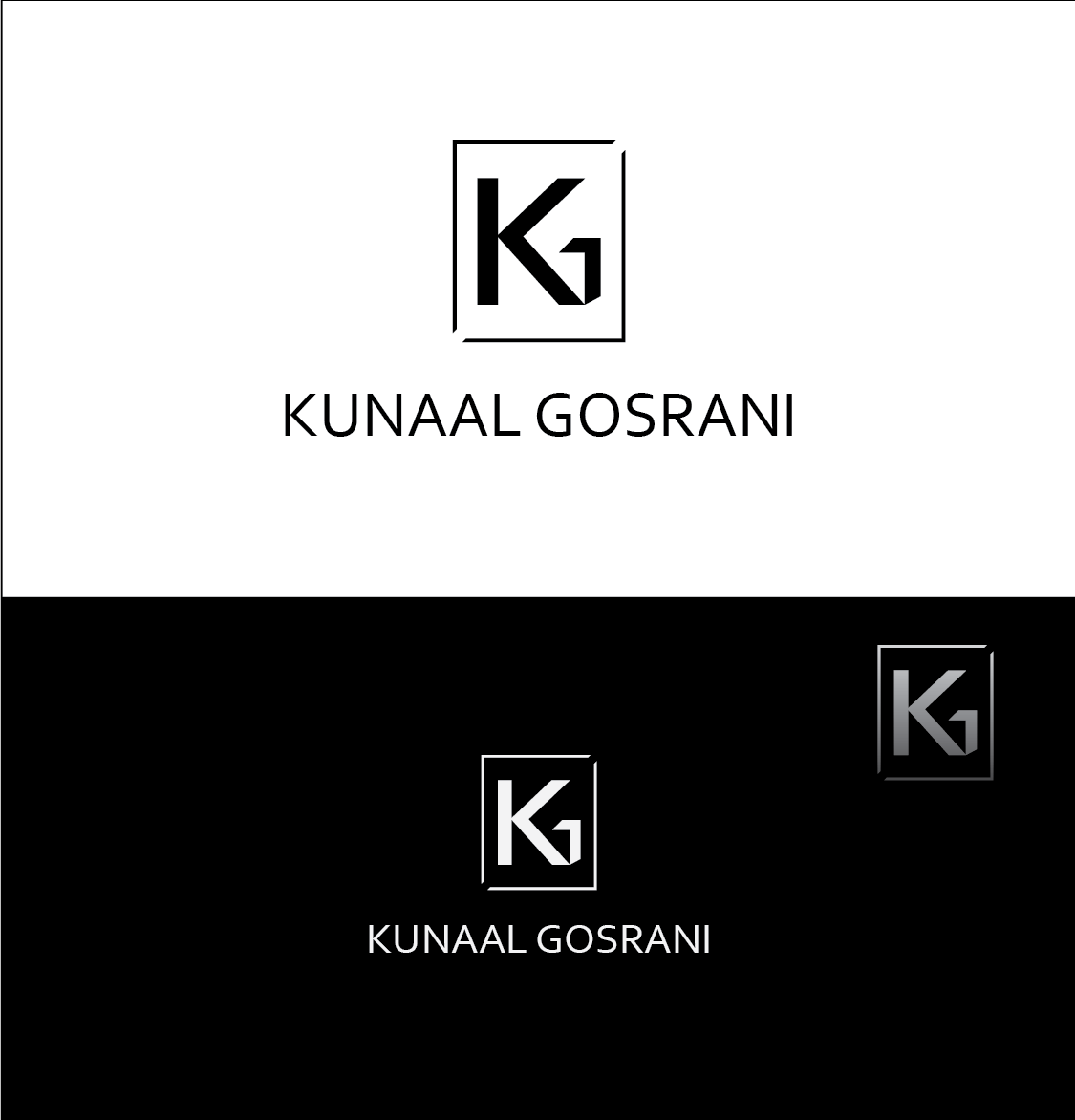 Logo Design by R.K for Kunaal Gosrani Photography | Design #5351611