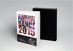 Front cover for our tenth anniversary show programme | Design de Couverture de Livre par cb1318