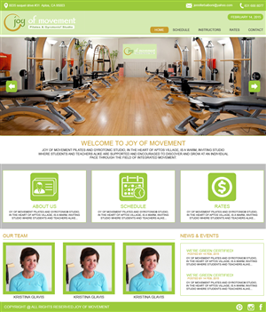 New website for Pilates Studio | Web Design by Sbss