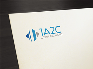 1a2c communications | Logo Design by PinworksDesign