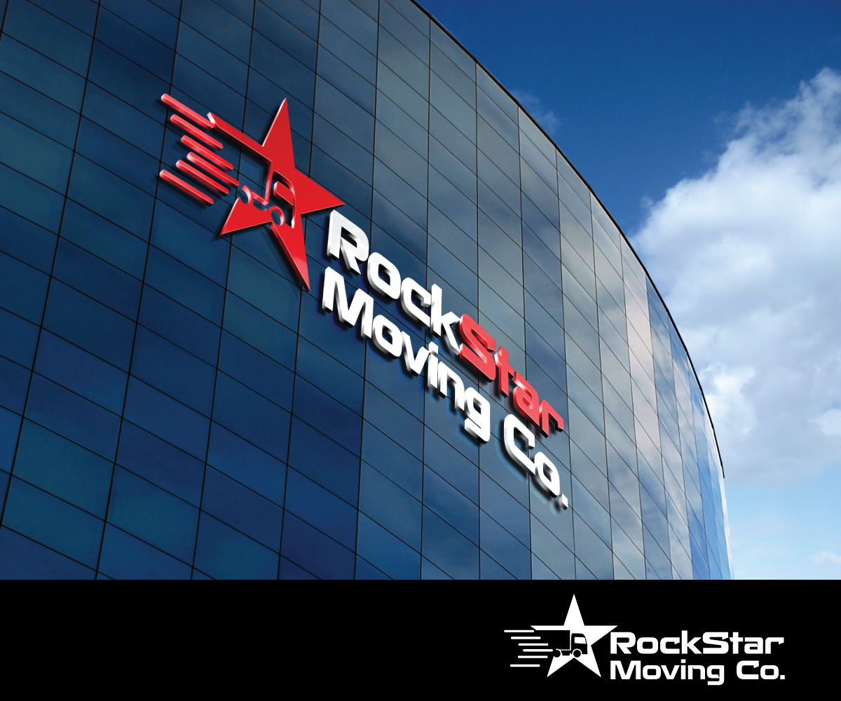 Logo Design by Sergio Coelho for RockStar Moving Co. | Design #5317744