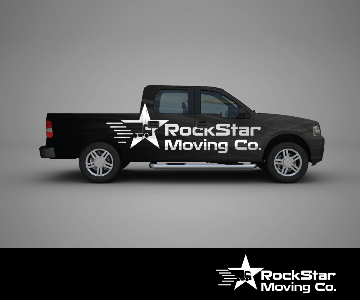 Logo Design by Sergio Coelho for RockStar Moving Co. | Design #5317753