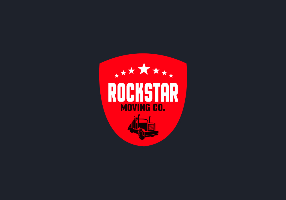 Logo Design by the-lion-king for RockStar Moving Co. | Design #5384155