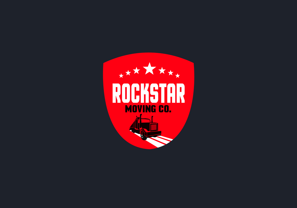 Logo Design by the-lion-king for RockStar Moving Co. | Design #5384161