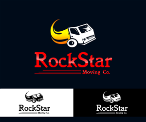 Logo Design by AllforHIM for RockStar Moving Co. | Design: #5281726